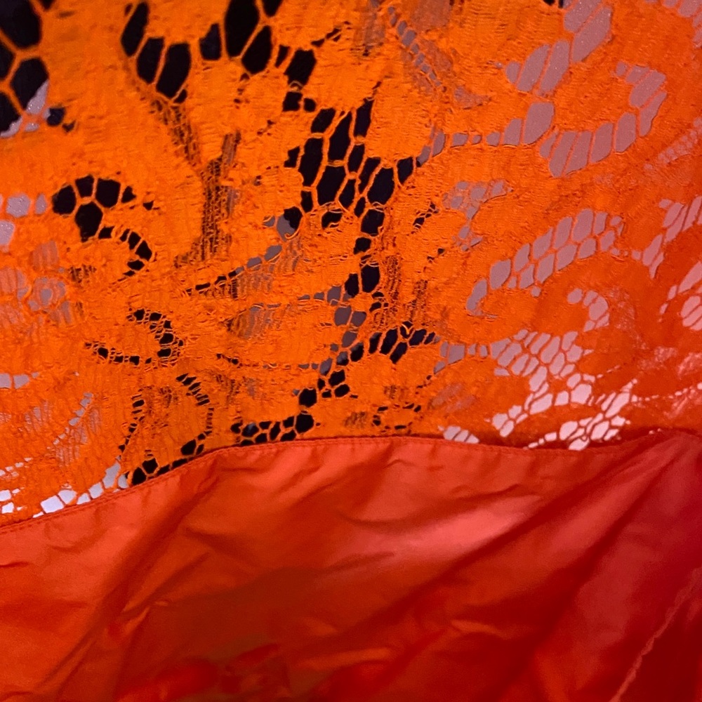Gucci Classic Lace Dress Orange/Ochre SIZE 42 NWT - Picture 11 of 12